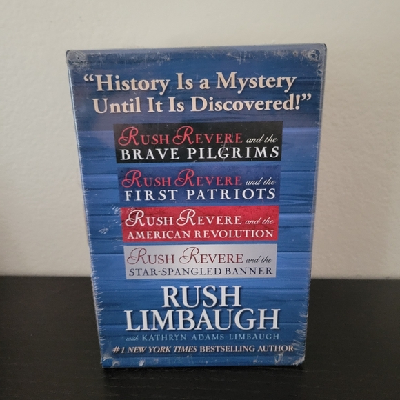 NEW/SEALED: Further Adventures of Rush Revere HARDCOVER Rush Limbaugh 4 book set - Picture 5 of 10